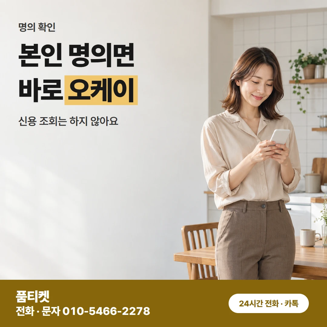 아이폰 이용 전 확인